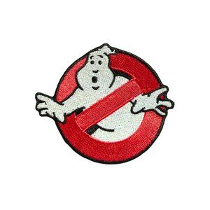 Ghostbusters Logo Patch Embroidered Iron On Patch Flight Suit Costume 3"